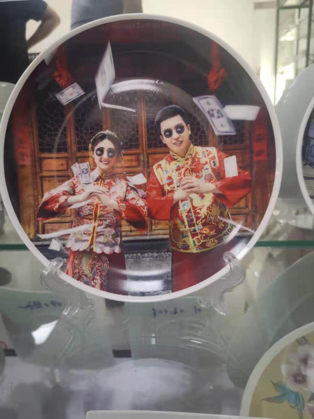 Customized Digital printing bone china plates