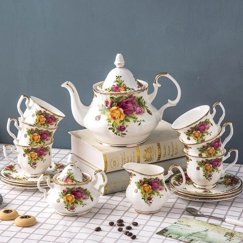 antique English Tea sets