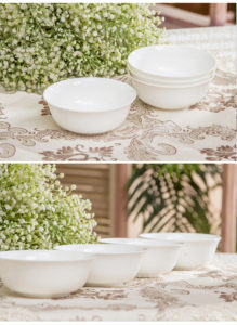 airline collection bone china soup bowls