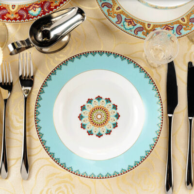 customized bone china plates