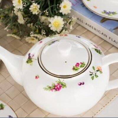 fine bone china tea pot