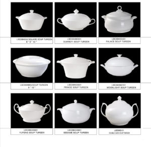 different style of soup tureen