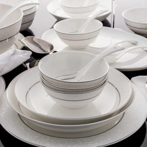 luxury bone china dinnerware supplier