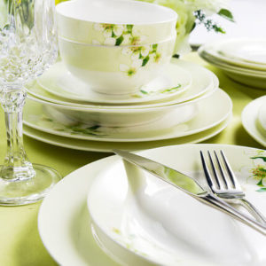 spring style bowls and plates