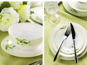 exquisite bone china dinner plates and bowls