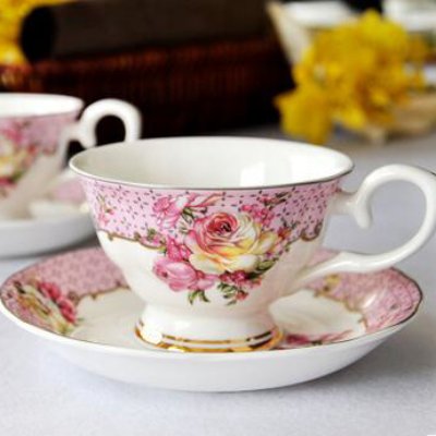 fine porcelain bone china tea set coffee set cup and saucer set