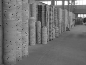 bone china setters used for production