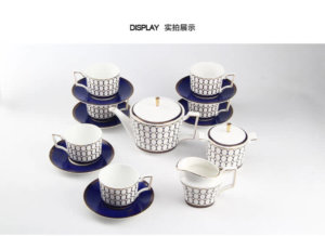 15 pcs fine bone china tea set wedgwood style