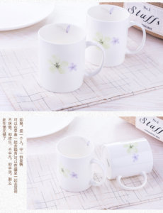 bone china mugs for gift
