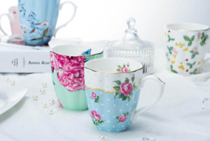 personalised bone china mugs with on-glaze decal