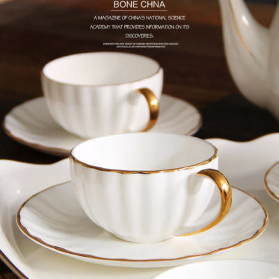 pumpkin shape cup and saucer set