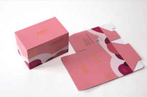 pink color box