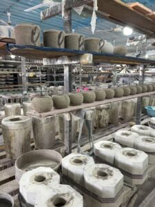 Bone china shape development